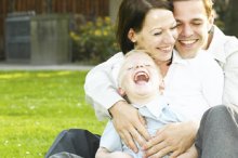 Family in the Park