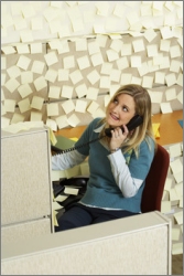 messy office