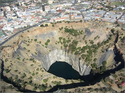 Kimberley Big Hole -- South Africa