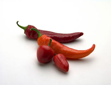 hot peppers