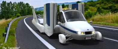 terrafugia flying car