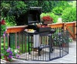 HearthGate Barbecue and Fireplace Protection Gate